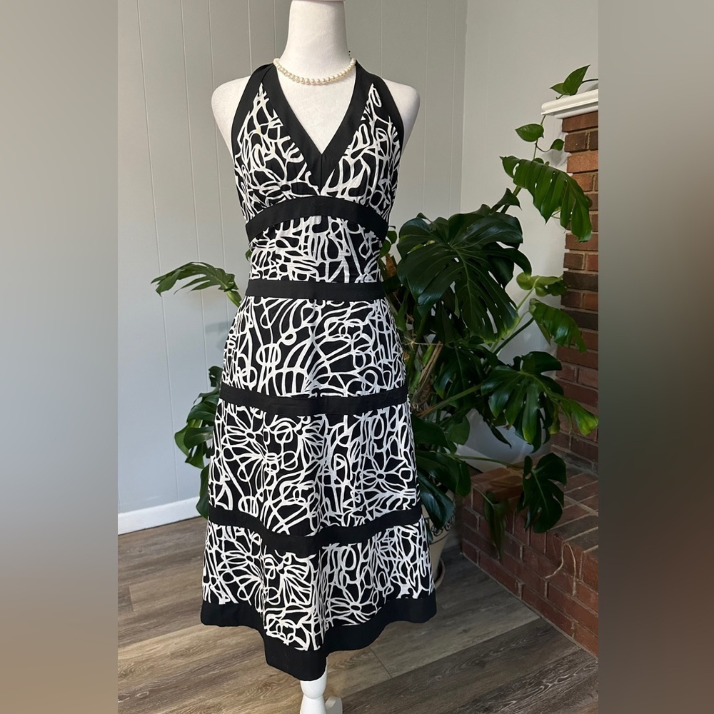🛍️. Maggy Boutique 100% cotton heather top dress with back zipper Size 8